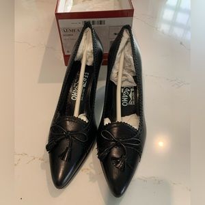 Brand new Salvatore Ferragamo black shoes. Authentic.